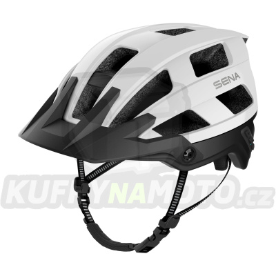cyklo přilba s headsetem M1 EVO, SENA (matná bílá)