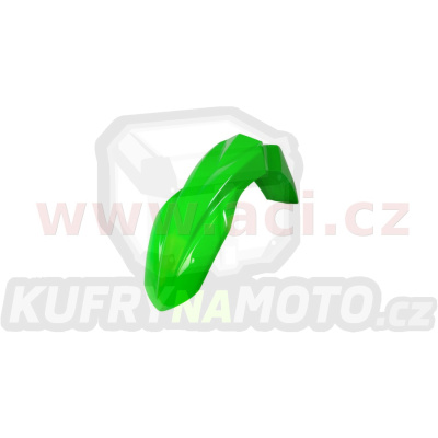 blatník přední Kawasaki, RTECH (zelený, s průduchy)