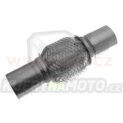 pružný člen výfuku PREMIUM, vnitř. průměr 55 mm / délka pr. členu 100 mm / celková délka 220 mm