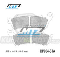 Destičky brzdové DP954-STA - směs Standard
