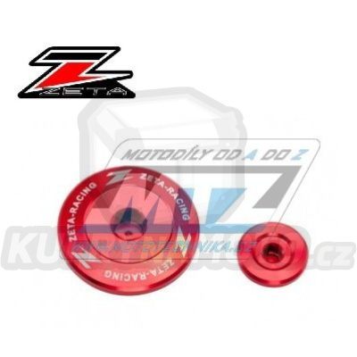 Zátky bočních vík motoru - ZETA ZE89-1130 - Honda CRF450R+CRF450RX / 17-25 - červené