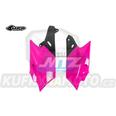Bočnice Yamaha YZF250 / 14-18 + YZF450 / 14-17 + WRF250 / 15-19 + WRF450 / 16-19 - barva FLUO růžovo-černá (neon růžovo-černá)