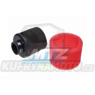 Filtr vzduchový s přírubou - Pitbike (pěnový vzduchový filtr) - průměr 35mm - přímý