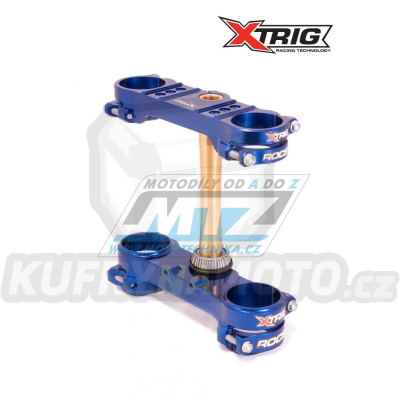 Brýle (Triple-Clamps) kompletní Xtrig ROCS TECH - Sherco SE250+SE300 Factory+SEF250+SEF300+SEF450+SEF500 Factory / 19-23 + SC125+SC250+SC300 Factory + SCF250+SCF300+SCF450+SCF500 Factory / 19-23 (pro vidlice Kayaba / offset 22)