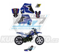 Polepy s potahem sedla (sada polepů a potah sedla Dream) - Yamaha PW50 / 90-23 - typ polepů Dream4