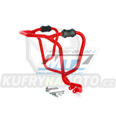 Padací rám Dual Sport Crash Bar - Suzuki DL250 V-Strom / 18-23 - barva červená