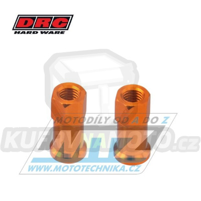 Matice haltru DRC Rim Lock Nuts Alu (sada na 2kola) - DRC D58-02-107 - oranžové