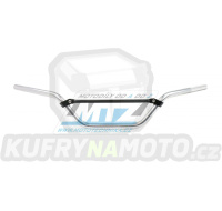 Řidítka s hrazdou (průměr 22mm) MTZ - ATV+Enduro High (vysoké provedení) - stříbrné