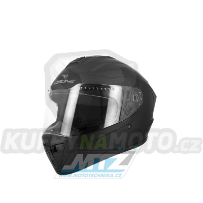Přilba s výklopným plexi štítem OSONE S402 PRETENDER - barva černá - velikost M