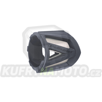 Chránič koncovky výfuku POLISPORT Nardo šedá 200-330mm/ 7.8-11.8 inch