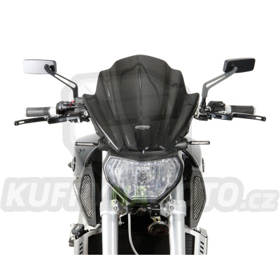 Plexi plexisklo MRA Yamaha FZ – 09 900 2014 - typ racing NRM černé