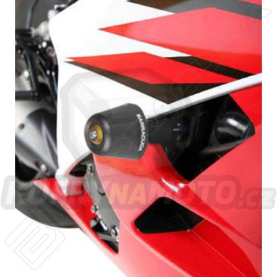 HLINÍKOVÉ NÁHRADNÍ HLAVY PADACÍCH PROTEKTORŮ - ZLATÁ pár Barracuda Yamaha YZF R 6 600 2006 - 2016