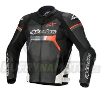 bunda GP FORCE, ALPINESTARS (černá/bílá/červená fluo) 2024
