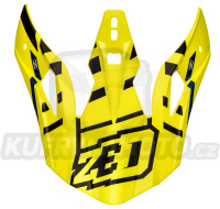 kšilt pro přilby X1.9 a X1.9D, ZED (žlutá fluo/černá/modrá)