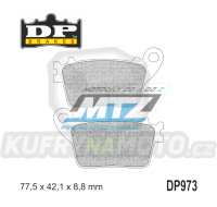 Destičky brzdové DP973 - DP BRAKES směs Premium Sinter OEM