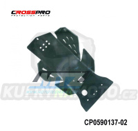Kryt pod motor plastový DTC Engine Guard - KTM 450EXC+500EXC / 12-16 + 450SXF / 13-14 + Husaberg FE450+FE501 / 13-14 + Husqvarna - barva černá