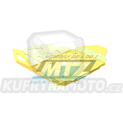 Kryt pod motor hliníkový Dual Sport - BMW R1200GS / 03-07 - barva žlutá