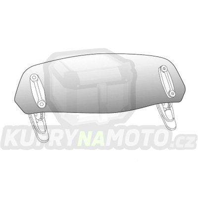 Náhradní plexi PUIG 6871W clip-on průhledný