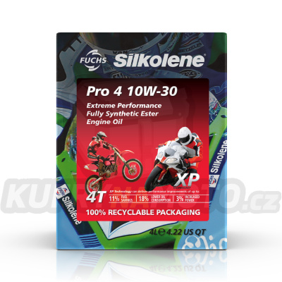Motorový olej SILKOLENE PRO 4 10W-30 - XP 4 l