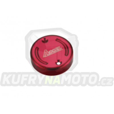 ACCEL kryt pumpy brzdové HONDA CBR 600/900/1000 RR barva červený
