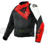 Moto bunda DAINESE SPORTIVA PERFORANCE matná černo/lava červeno/bílá