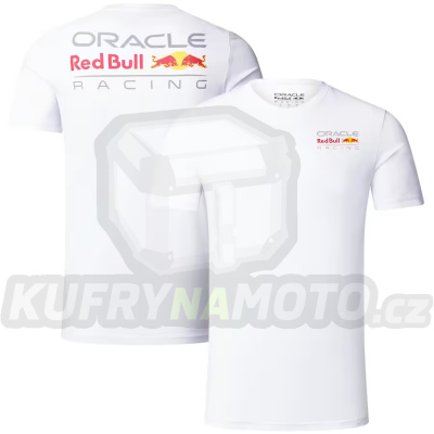 Triko RED BULL ORACLE ESS bílé TU3306