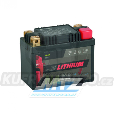 Baterie (akumulátor motocyklový) LFP7 (12,8V-2Ah) Lithium LiFePO4
