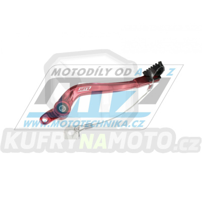Pedál brzdy Gas Gas EC200+EC250+EC300 / 18-20 + XC250+XC300 - červený