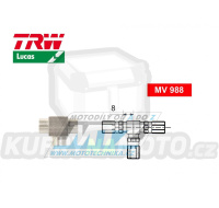 Koncovka brzdové hadice TRW VarioFlex MV988 (rozbočka třícestná) - materiál nerez
