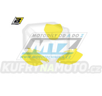 Polepy číslových tabulek (vystřižené) - Yamaha YZF250+YZF450 / 06-09 - barva žlutá