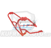 Padací rám Dual Sport Crash Bar - Suzuki DL650 V-Strom / 08-11 - barva červená