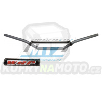 Řídítka s hrazdou (průměr 22,2mm = 7/8") WRP PRO-TECH s polstrem - barva antracit (Dark Grey)