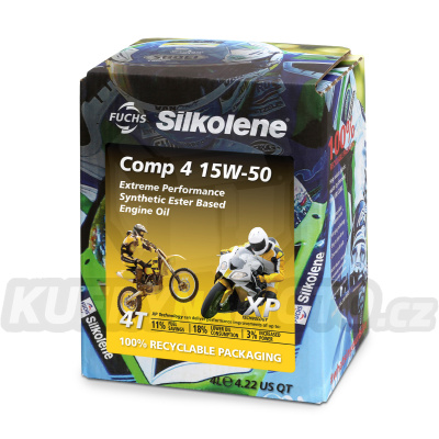 Motorový olej SILKOLENE COMP 4 15W-50 - XP 4 l