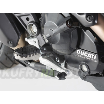 Sada stupaček stupačky nerez SW Motech Ducati Multistrada 1200 2013 - 2014 A3 FRS.22.011.10000/S-BC.12142