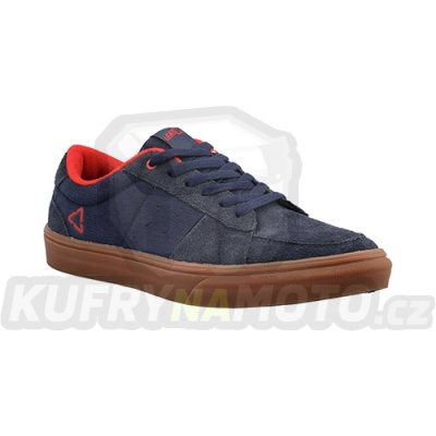 LEATT CYKLISTICKÉ BOTY 1.0 FLAT SHOE ONYX barva NAVY BLUE VELIKOST 44,5 / 28,5 CM-3021300197