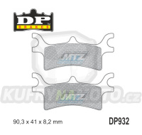 Destičky brzdové DP932 - DP BRAKES směs Premium Sinter OEM