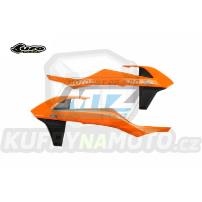 Spojlery KTM 125SX+150SX / 16-18 + 250SX / 17-18 + 250SXF+350SXF+450SXF / 16-18 + 125EXC+200EXC+250EXC+300EXC / 17-19 + 250EXCF+350EXCF+450EXC+500EXC / 17-19 - barva oranžovo-černá
