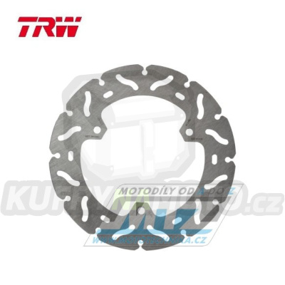 Kotouč brzdový TRW MST285RAC (220/105/3D) - zubatý design - Yamaha YZF-R25 + YZF-R3 + MT-250+MT-03