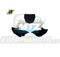 Polepy číslových tabulek (vystřižené) - Yamaha YZ125+YZ250 / 15-21 - barva černá
