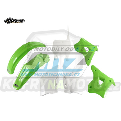 Sada plastů Kawasaki KX125+KX250 / 96-98 - originální barvy - oem 97-98