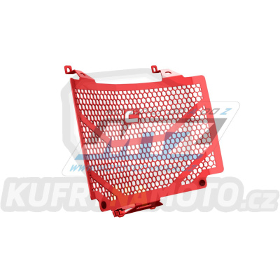 Kryty chladičů ocelové Dual Sport - BMW F750GS+F850GS / 18-22 + F800GS / 24 - barva červená