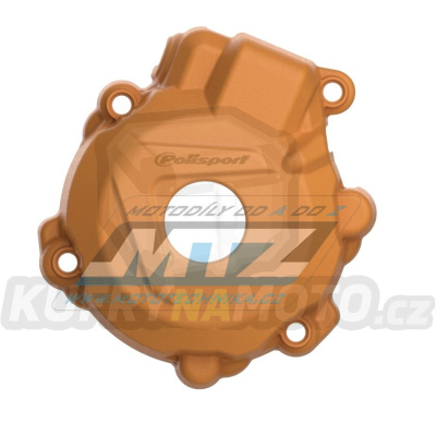 Kryt víka zapalování KTM 250EXCF+250XCFW / 14-16 + 350EXCF+350XCFW / 12-16 + Freeride350 / 13-17 + Husqvarna FE250+FE350 / 14-16 - barva tmavě oranžová