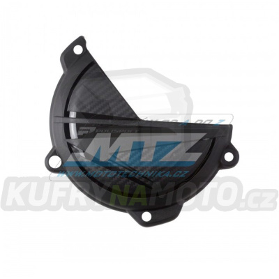 Kryt víka spojky Husqvarna TC250 + TX300 + FC250+FC350+FX350+FS450+FC450 / 23-25 + TE250+TE300 / 24-25 + KTM  250SX+300SX+250XC+300XC + SFX+XCF / 23-25 + 250EXC+300EXC+250XCW+300XCW / 24-25 - barva černá