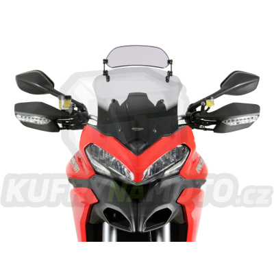 Plexi plexisklo MRA Ducati Multistrada 1200 S 2013 - 2014 typ X - creen Sport kouřové