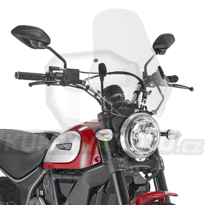 Plexisklo Givi Ducati Scrambler 800 2015 – 2017 G2400- 7407 A