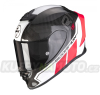 Moto přilba SCORPION EXO-R1 CARBON AIR CORPUS II černo/neonově červená