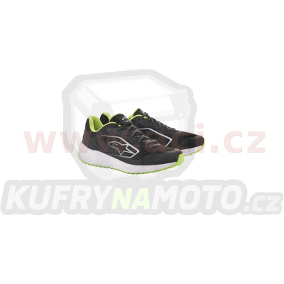 boty META ROAD SHOES, ALPINESTARS (černá/bílá/zelená) 2023