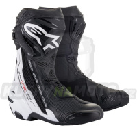 boty SUPERTECH R, ALPINESTARS (černá/bílá) 2024