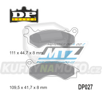 Destičky brzdové DP027 DP Brakes - směs Premium OEM Sinter