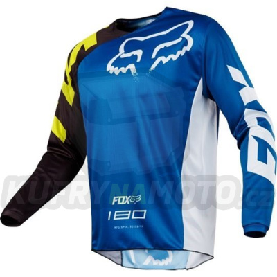 Dres motokros FOX 180 RACE - modrý